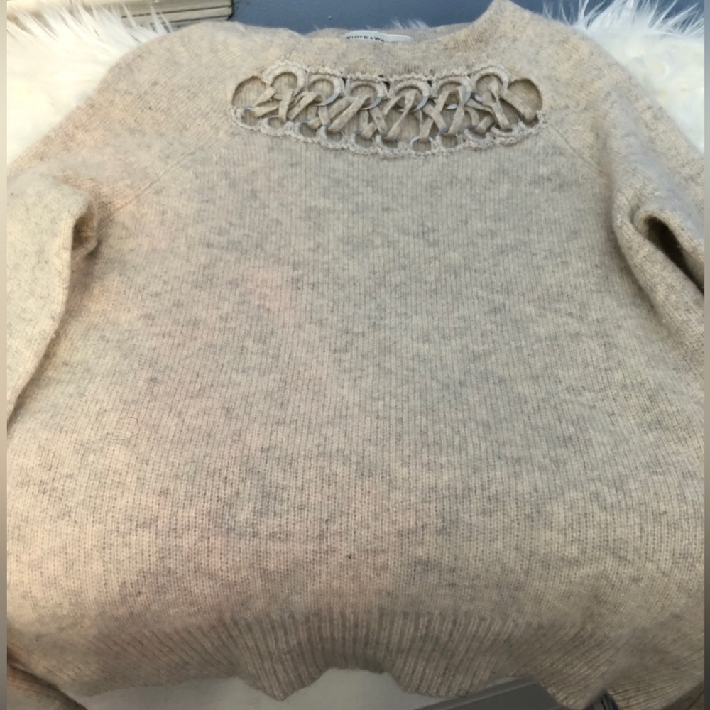 White + Warren Cashmere Sweater - Picture 5 of 7